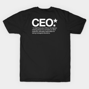 CEO Definition T-Shirt